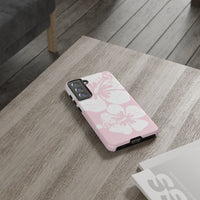 "The Classic Hibiscus"  Phone Case - Distressed Pink