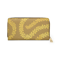 Puakenikeni Zipper Wallet - Sunshine Tones