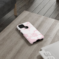"The Classic Hibiscus"  Phone Case - Distressed Pink