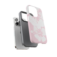 "The Classic Hibiscus"  Phone Case - Distressed Pink