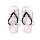 "The Classic Hibiscus" Flip Flop - Distressed Pink