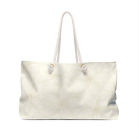 "Plumeria"  Beach Bag - Muted Yellow