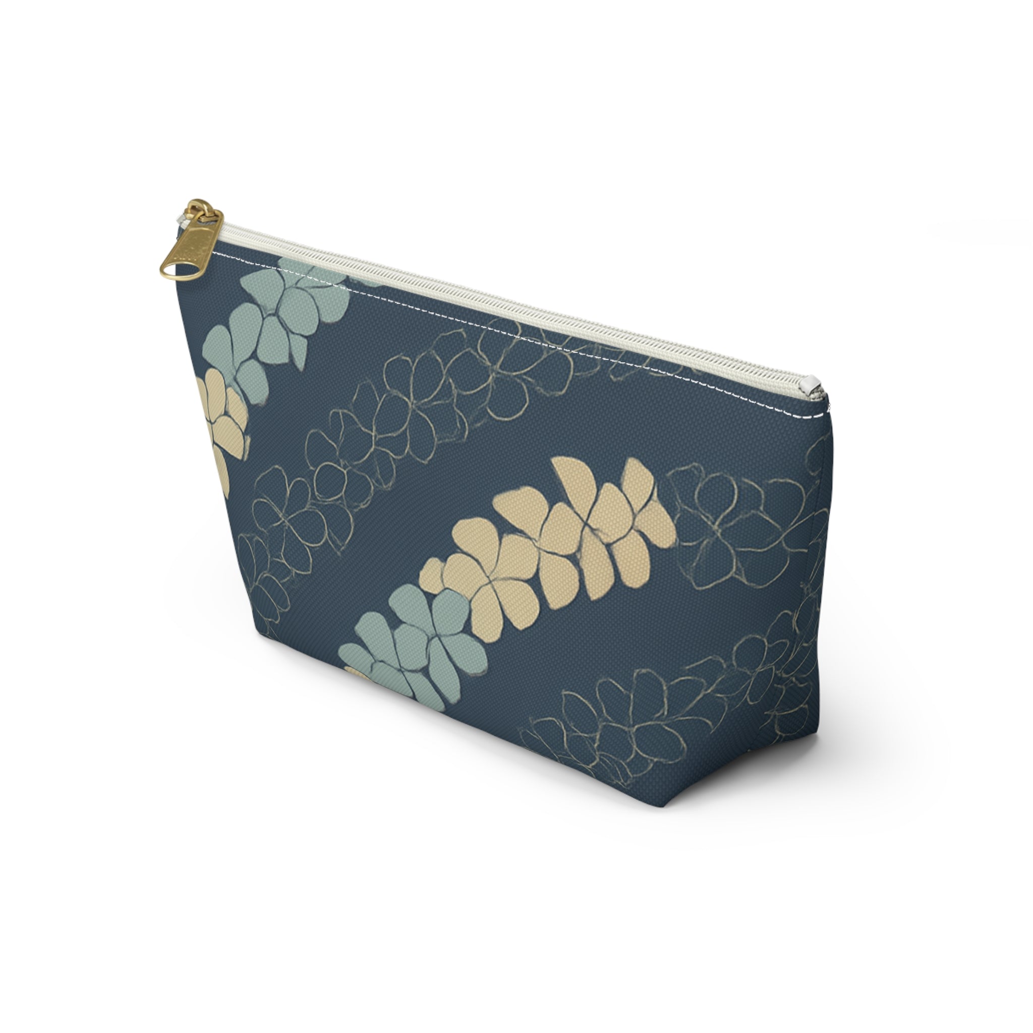 Puakenikeni Accessory Pouch w T-bottom - Ocean Tones