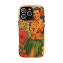“Vintage Hula Bloom” Phone Case