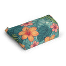 "Tropical Vibes" Accessory Pouch w T-bottom
