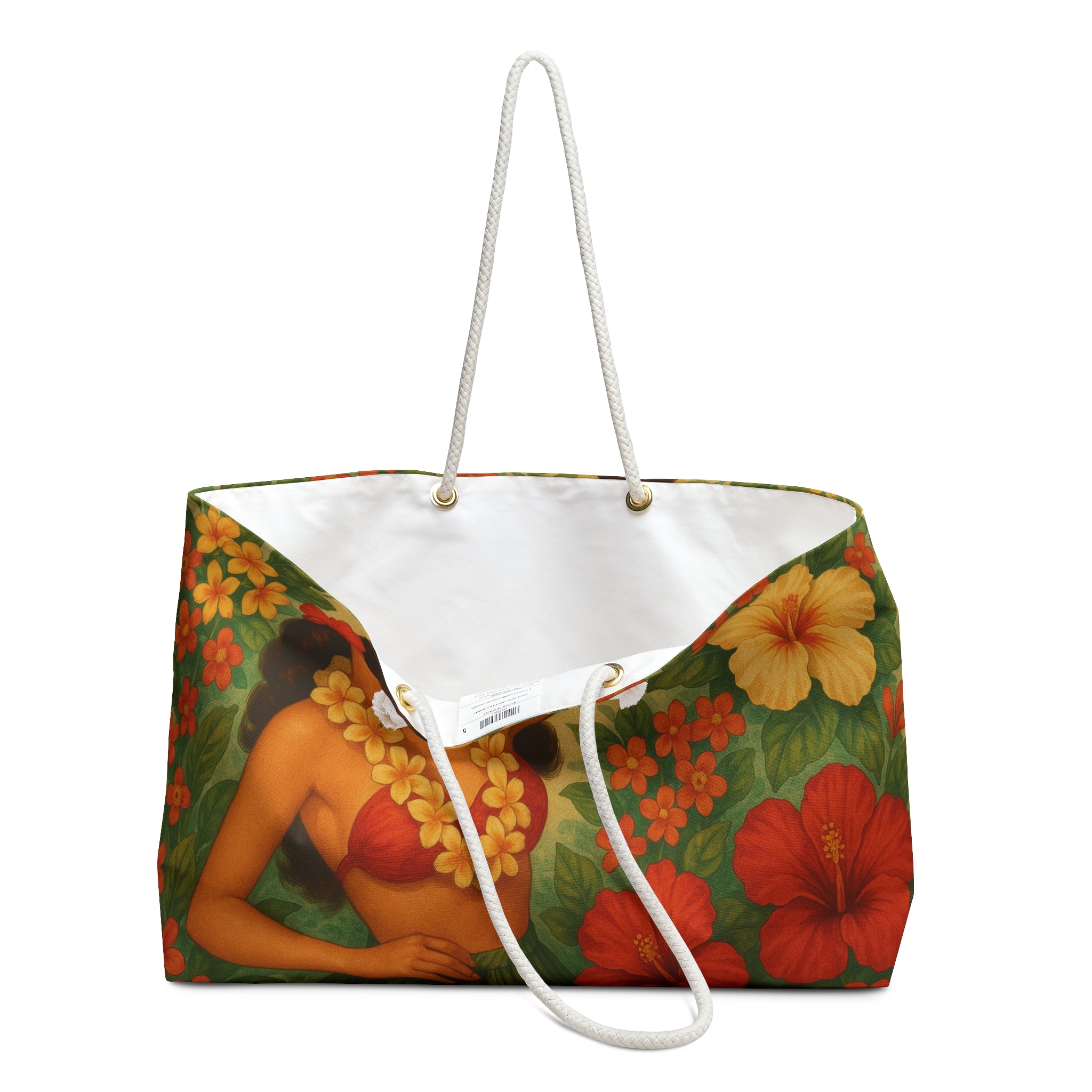Kahakai Vintage Hula Bloom Beach Bag