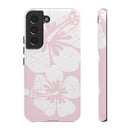 "The Classic Hibiscus"  Phone Case - Distressed Pink