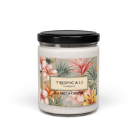 Sea Salt + Orchid Candle By Tropicali, 9oz