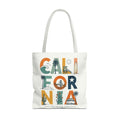California The Golden State Tote Bag — Coastal Weekend Market Tote