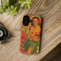 “Vintage Hula Bloom” Phone Case