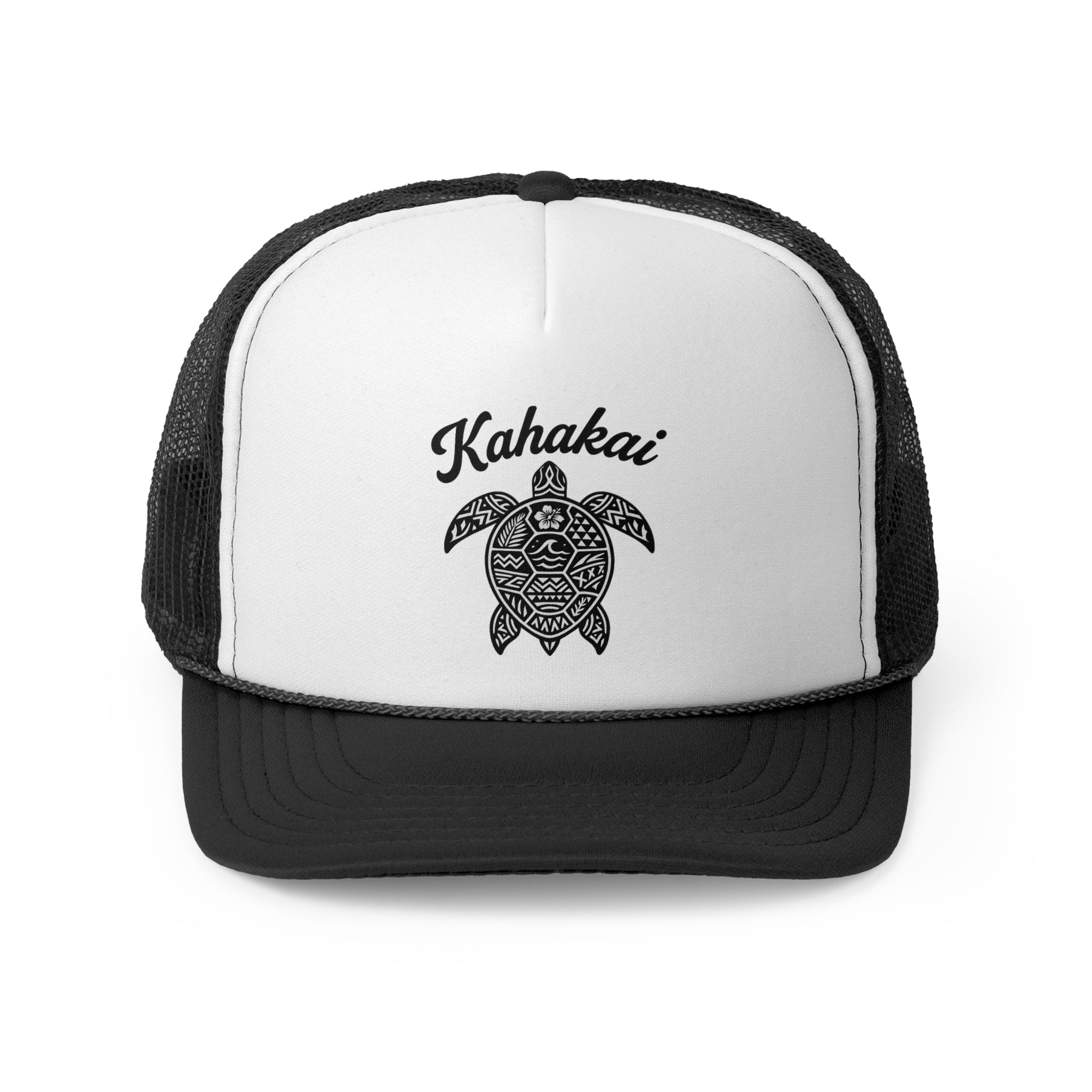 Kahakai Tribal Honu Trucker Hat