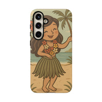 "Little Hula Girl" Phone Case