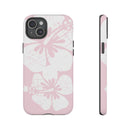 "The Classic Hibiscus"  Phone Case - Distressed Pink