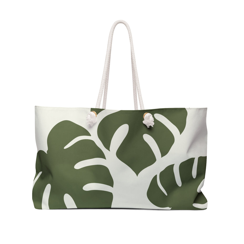 Kahakai "Monstera"  Beach Bag