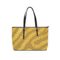 Puakenikeni PU Leather Shoulder Bag - Sunshine Tones