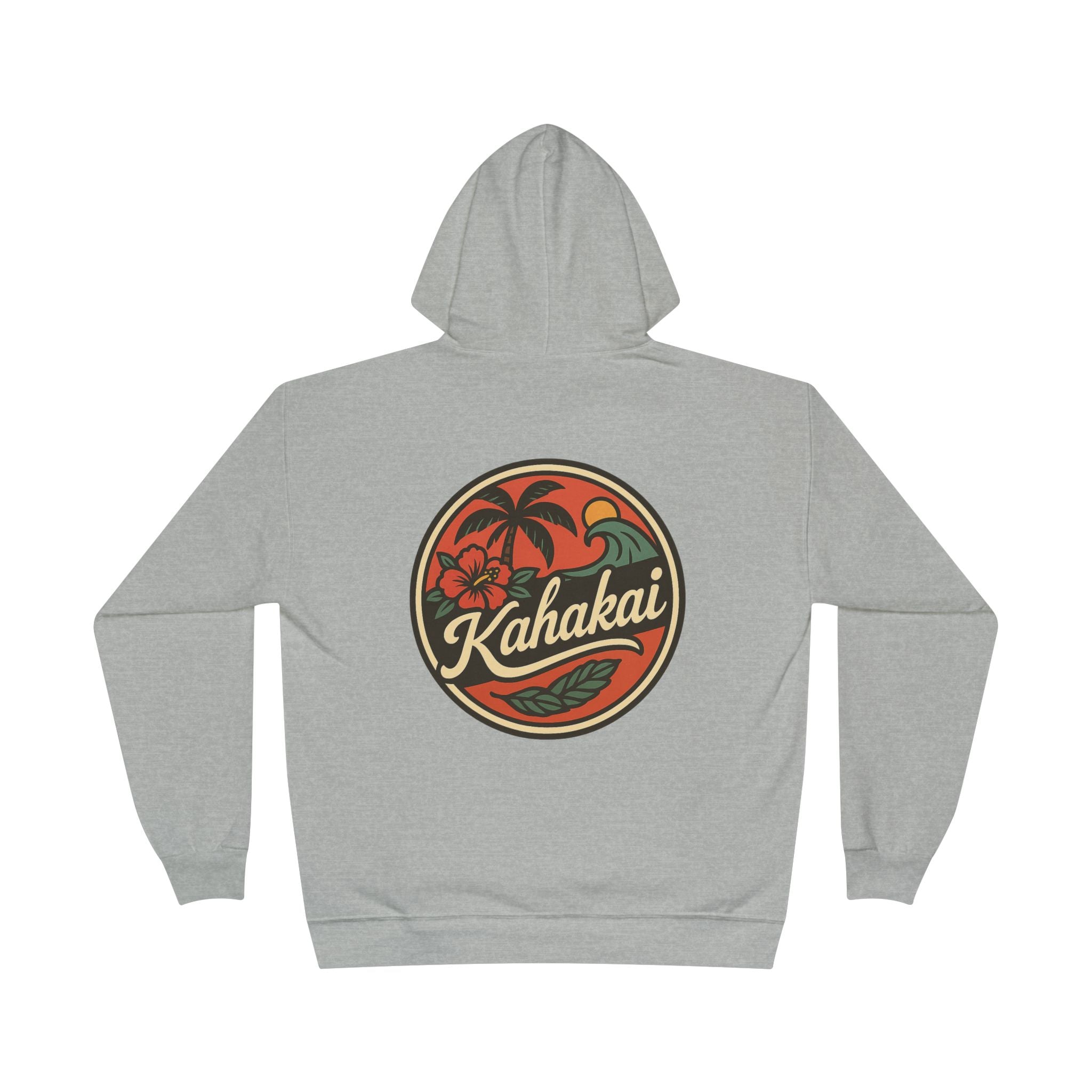 "Kahakai Hibiscus" EcoSmart® Pullover Hoodie