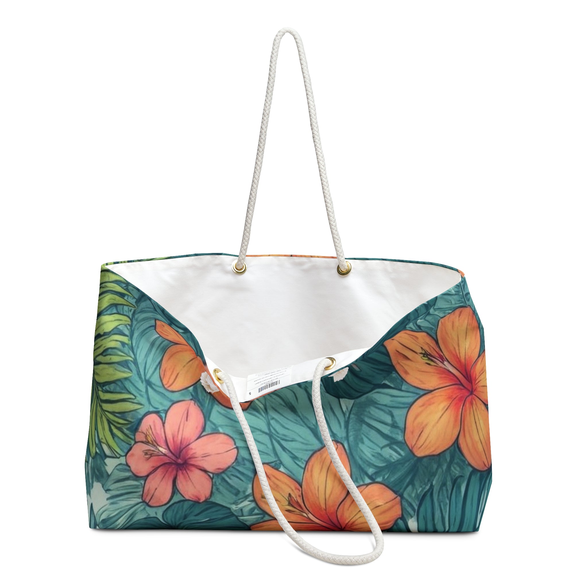 "Tropical Vibes" Beach Bag