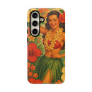“Vintage Hula Bloom” Phone Case