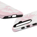 "The Classic Hibiscus"  Phone Case - Distressed Pink