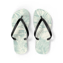 "Blue Palm" Flip Flops