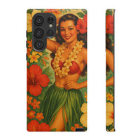 “Vintage Hula Bloom” Phone Case