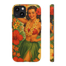 “Vintage Hula Bloom” Phone Case