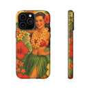 “Vintage Hula Bloom” Phone Case
