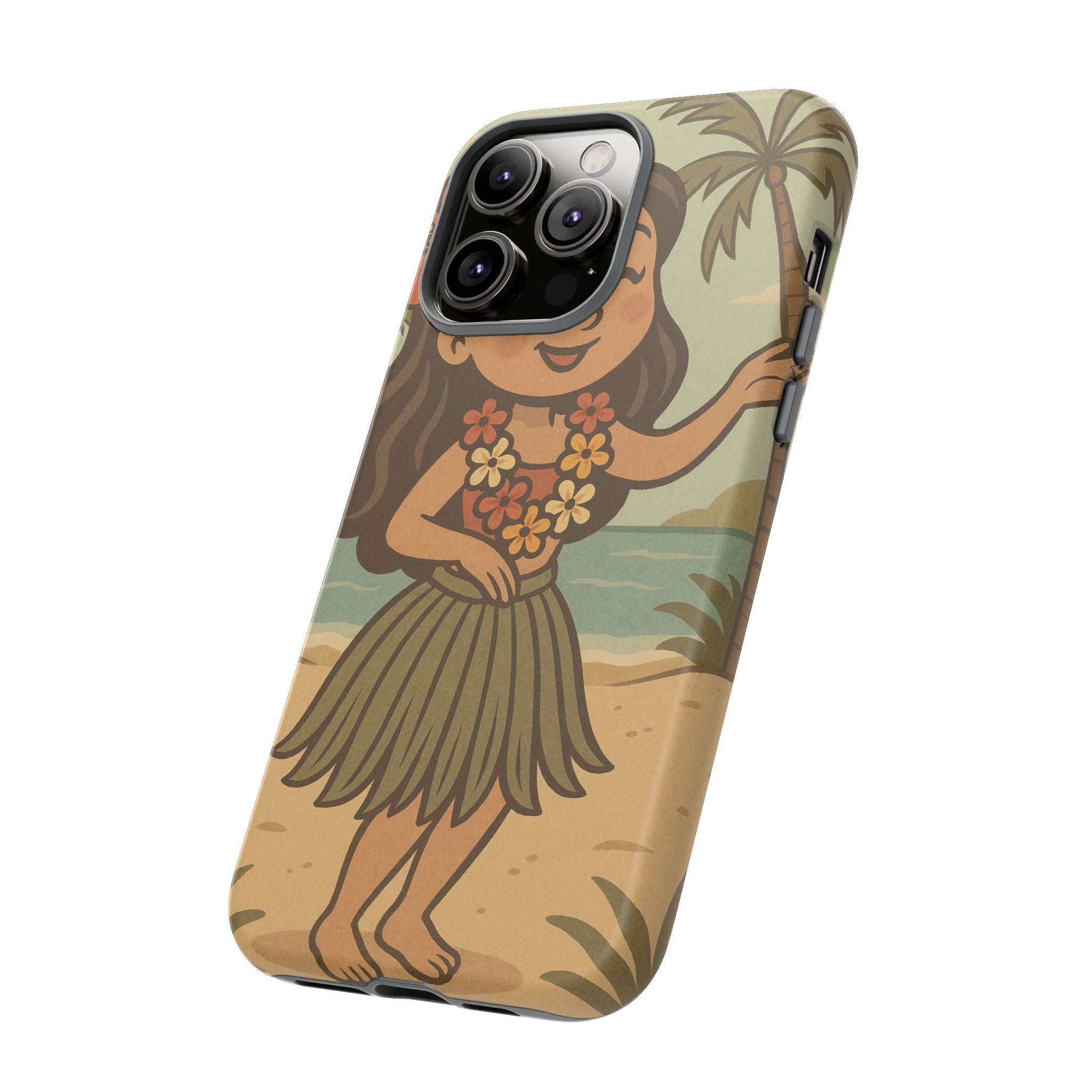 "Little Hula Girl" Phone Case