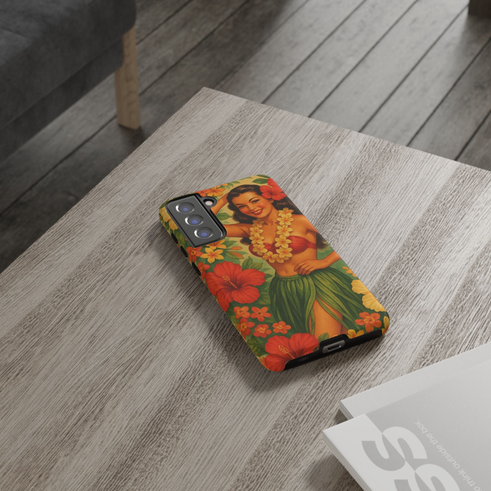 “Vintage Hula Bloom” Phone Case