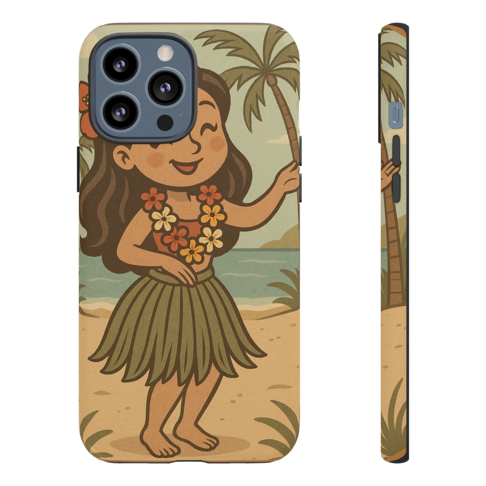 "Little Hula Girl" Phone Case