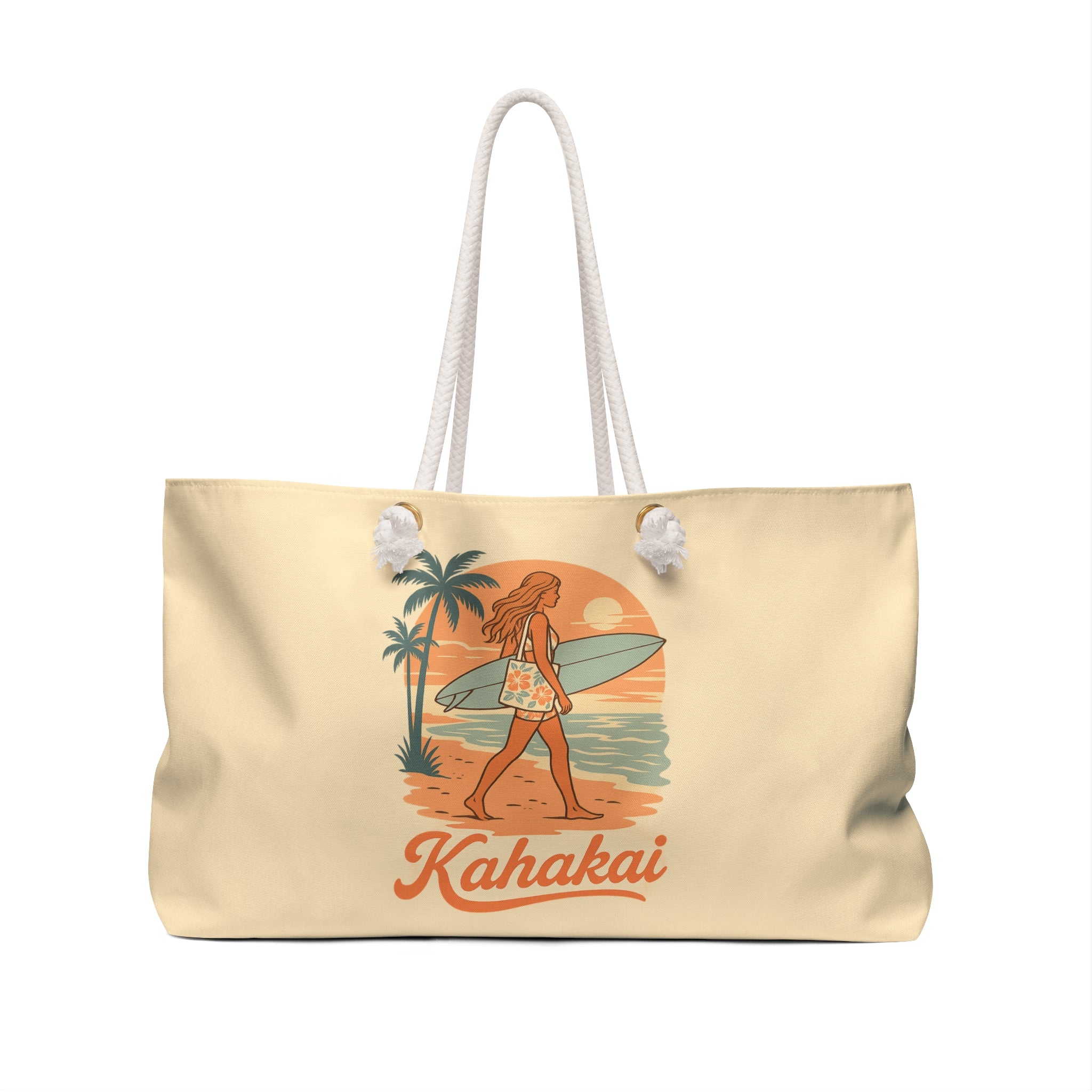 "Surfer Girl"  Beach Bag