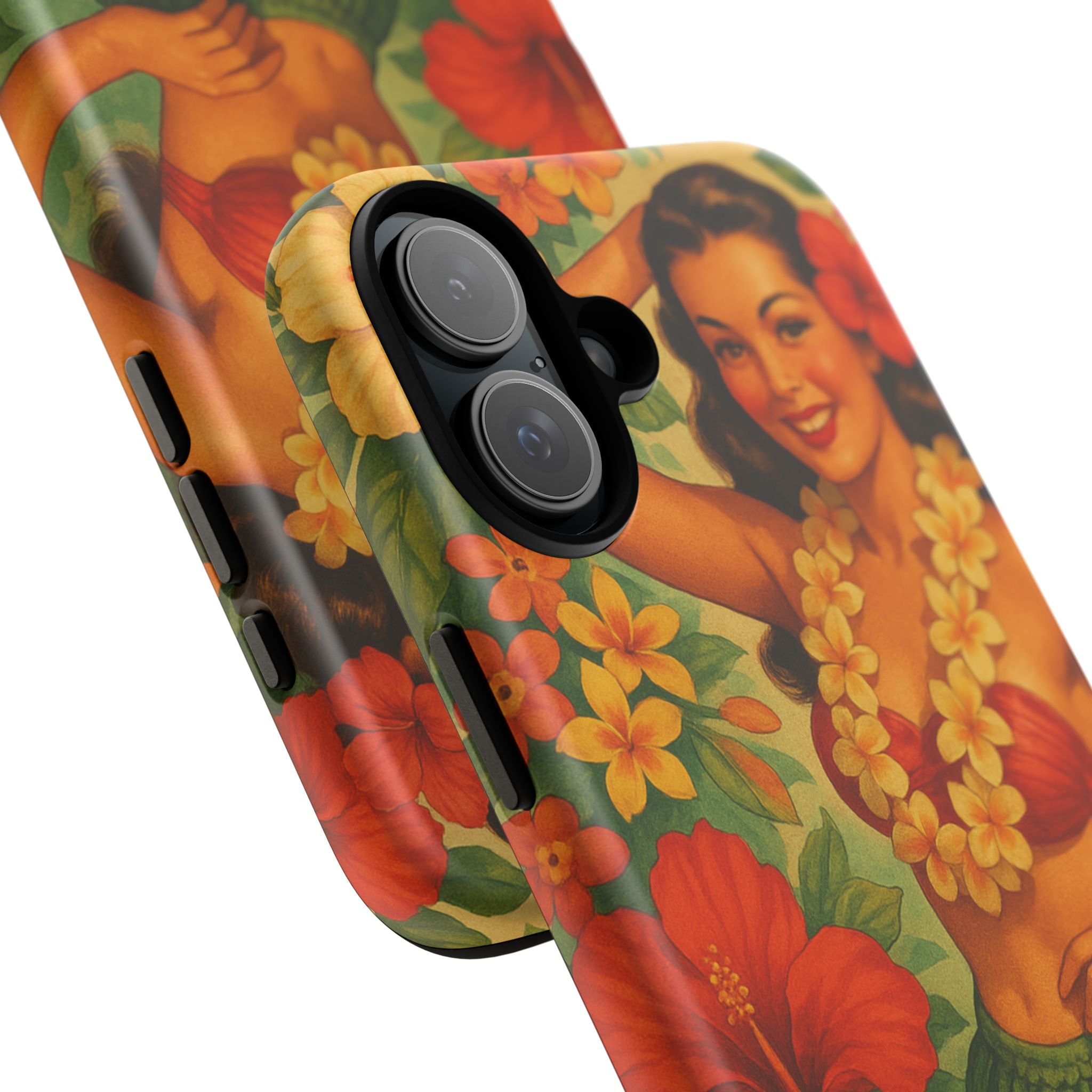 “Vintage Hula Bloom” Phone Case