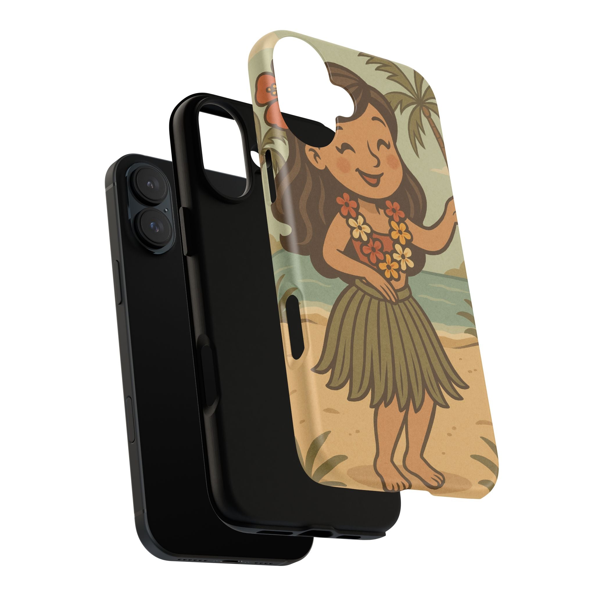 "Little Hula Girl" Phone Case