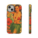 “Vintage Hula Bloom” Phone Case
