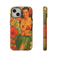 “Vintage Hula Bloom” Phone Case