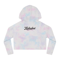 "Shaka Power" Cropped Hoodie Sweatshirt