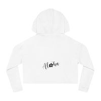 "Kahakai Hibiscus" Cropped Hoodie Sweatshirt