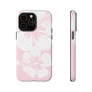 "The Classic Hibiscus"  Phone Case - Distressed Pink