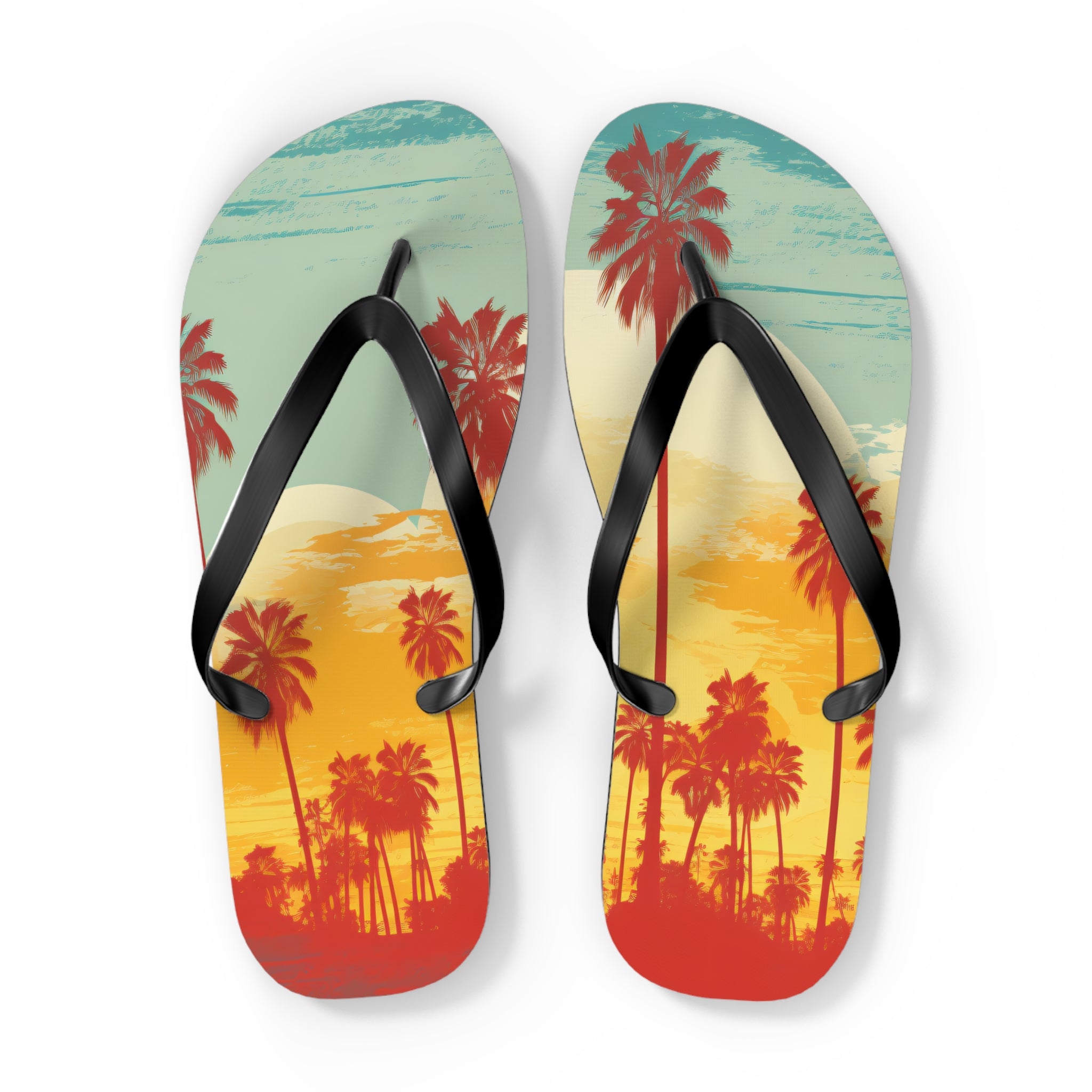 "Vintage California" Flip Flops