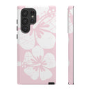 "The Classic Hibiscus"  Phone Case - Distressed Pink