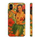 “Vintage Hula Bloom” Phone Case