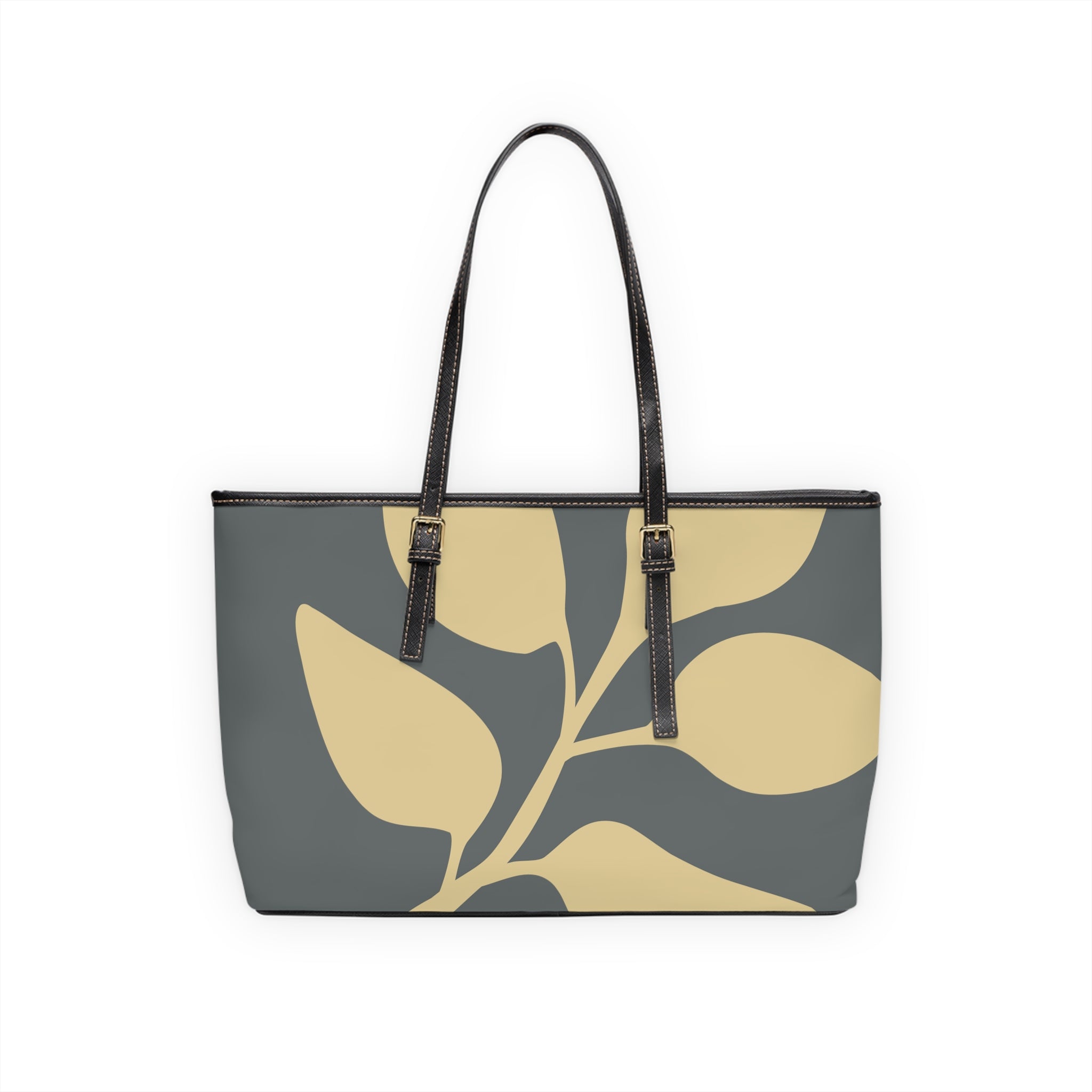 "lau" PU Leather Shoulder Bag