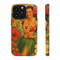 “Vintage Hula Bloom” Phone Case
