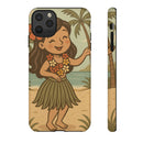 "Little Hula Girl" Phone Case