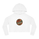 "Kahakai Hibiscus" Cropped Hoodie Sweatshirt