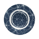 "Plumeria" Blue and White Women's Bucket Hat