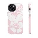 "The Classic Hibiscus"  Phone Case - Distressed Pink