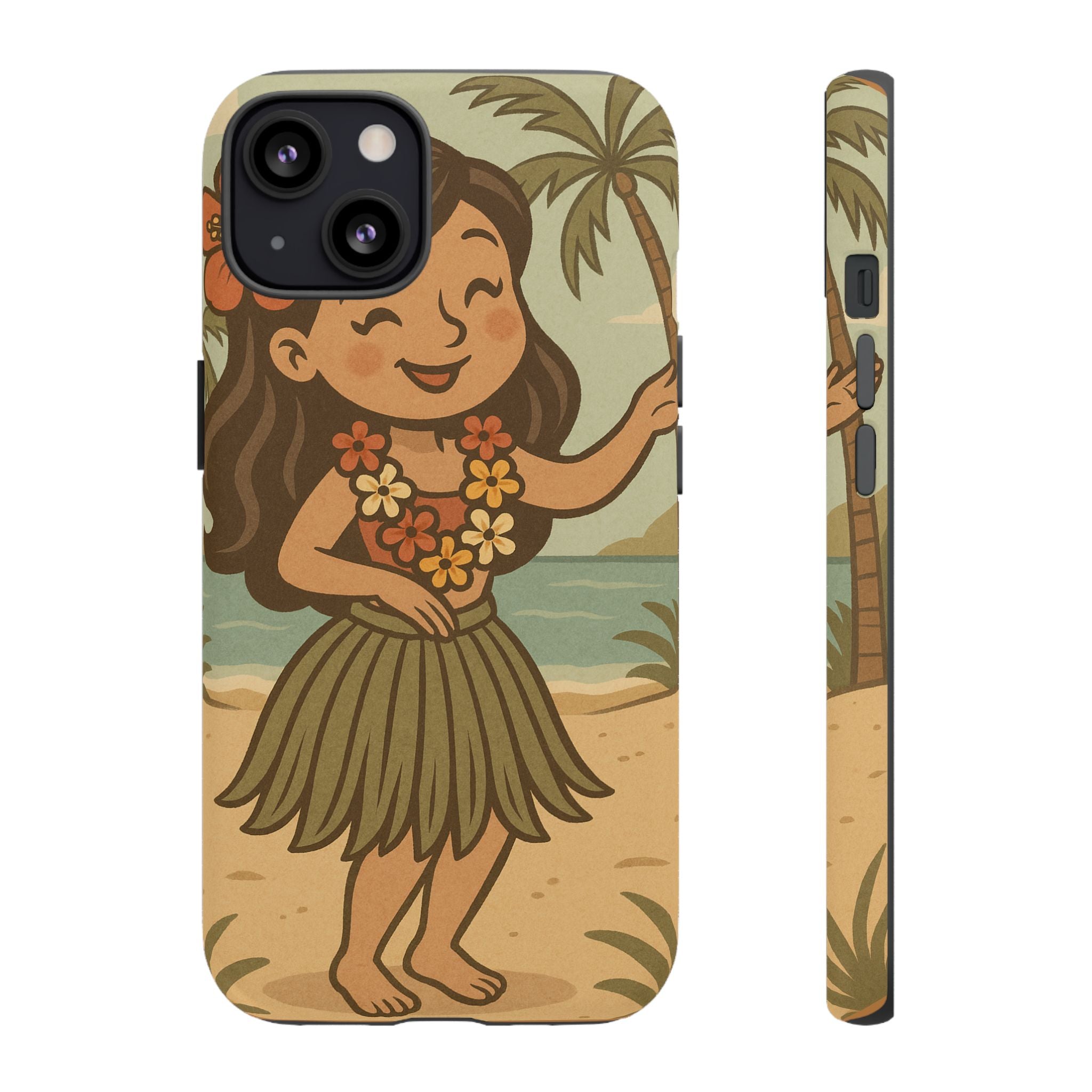 "Little Hula Girl" Phone Case
