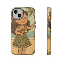 "Little Hula Girl" Phone Case