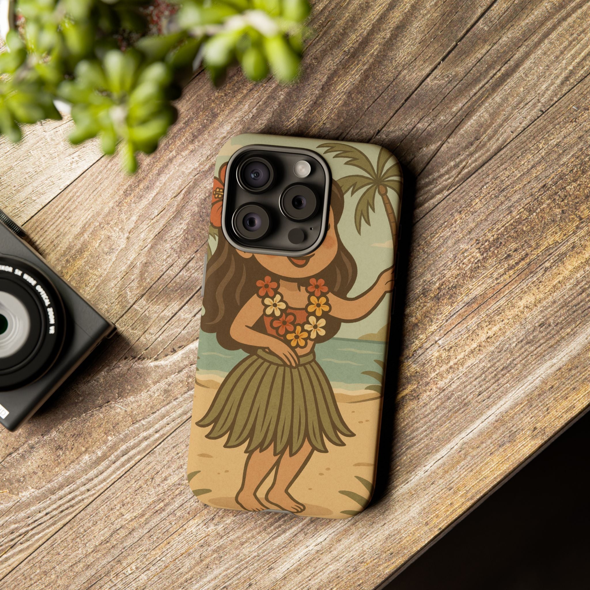 "Little Hula Girl" Phone Case